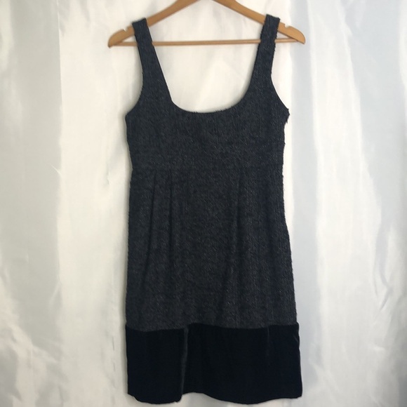 Zara Basic Woman’s Wool Blend Fit Flare Mini Dress Size S - Picture 2 of 13
